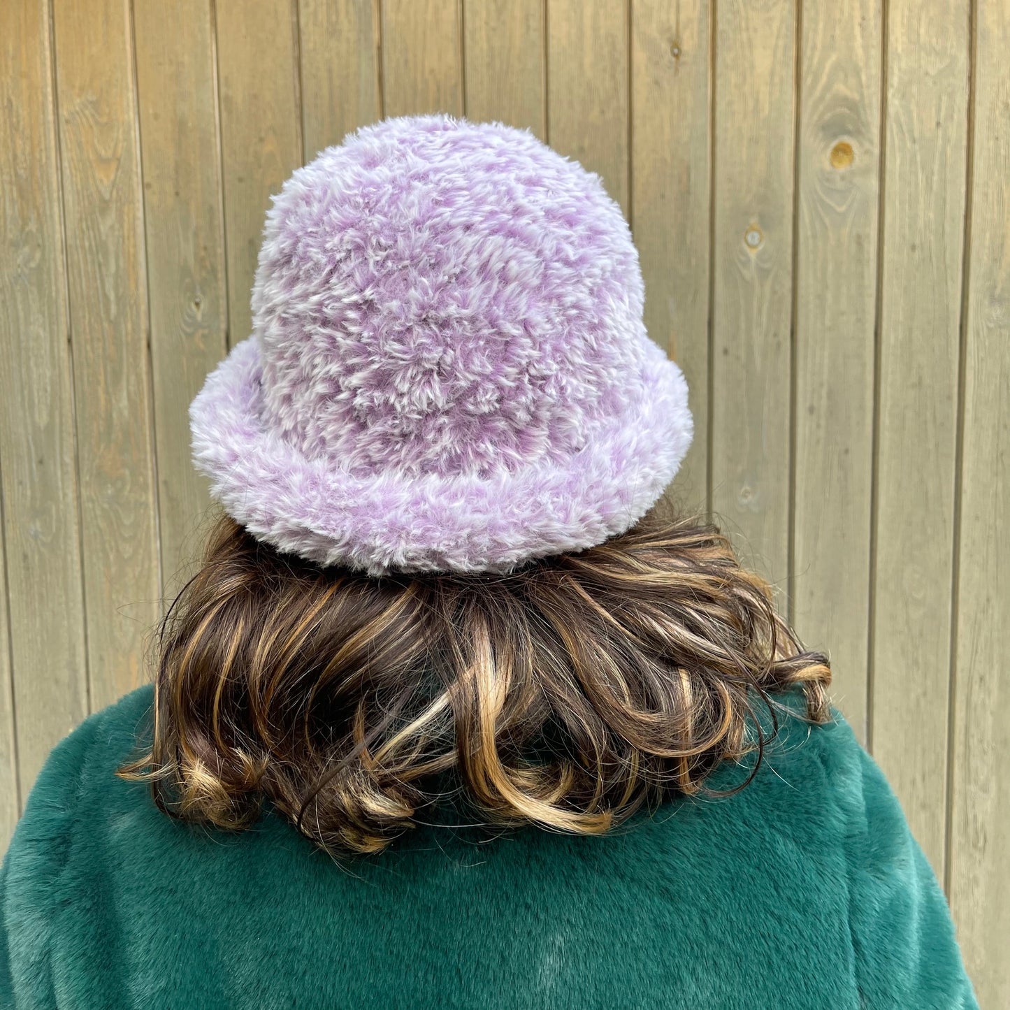 Handmade faux fur bowler hat - CHOOSE YOUR COLOUR